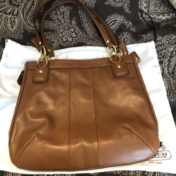 VINTAGE COACH HANDBAG - Picture 3 of 16